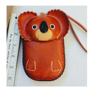 Koala wristlet, wallet, phone case, purse